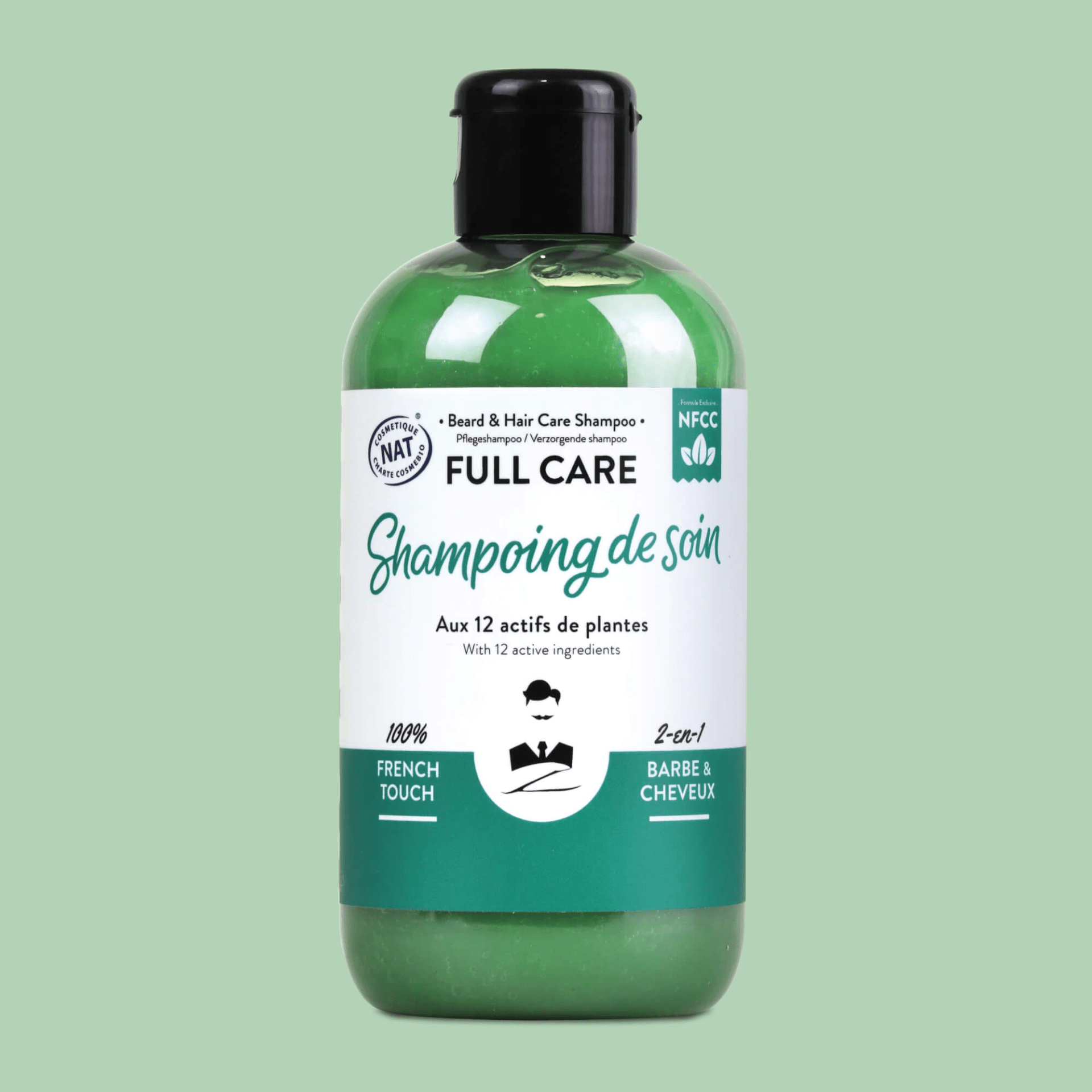 Full Care 2 in 1 Beard & Hair Shampoo — 250 mL