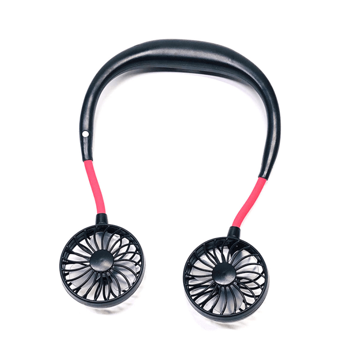 Beat The Heat Double Cool Cordless Breezy Mini Collar Fan – Stay Cool & Comfortable Anywhere