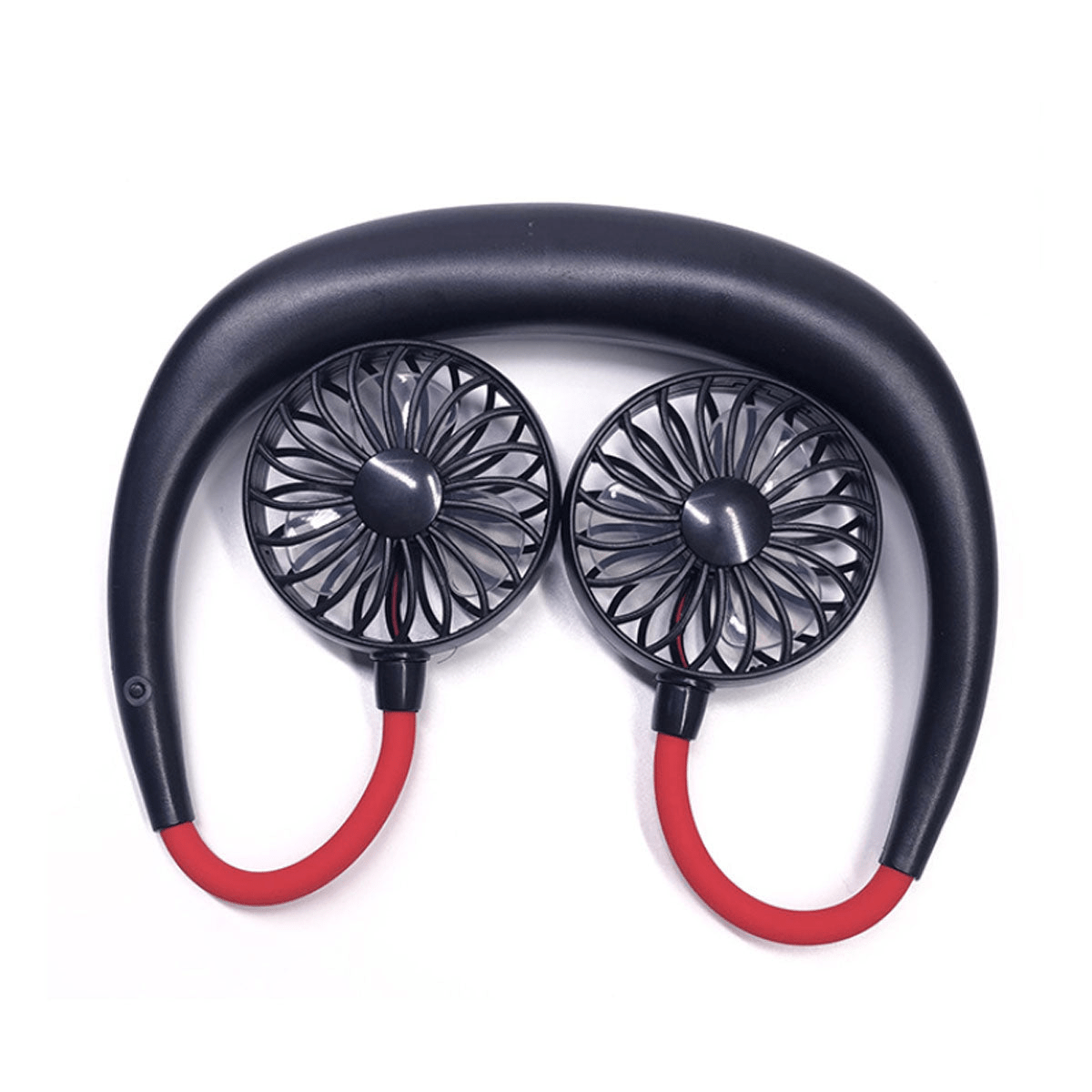 Beat The Heat Double Cool Cordless Breezy Mini Collar Fan – Stay Cool & Comfortable Anywhere