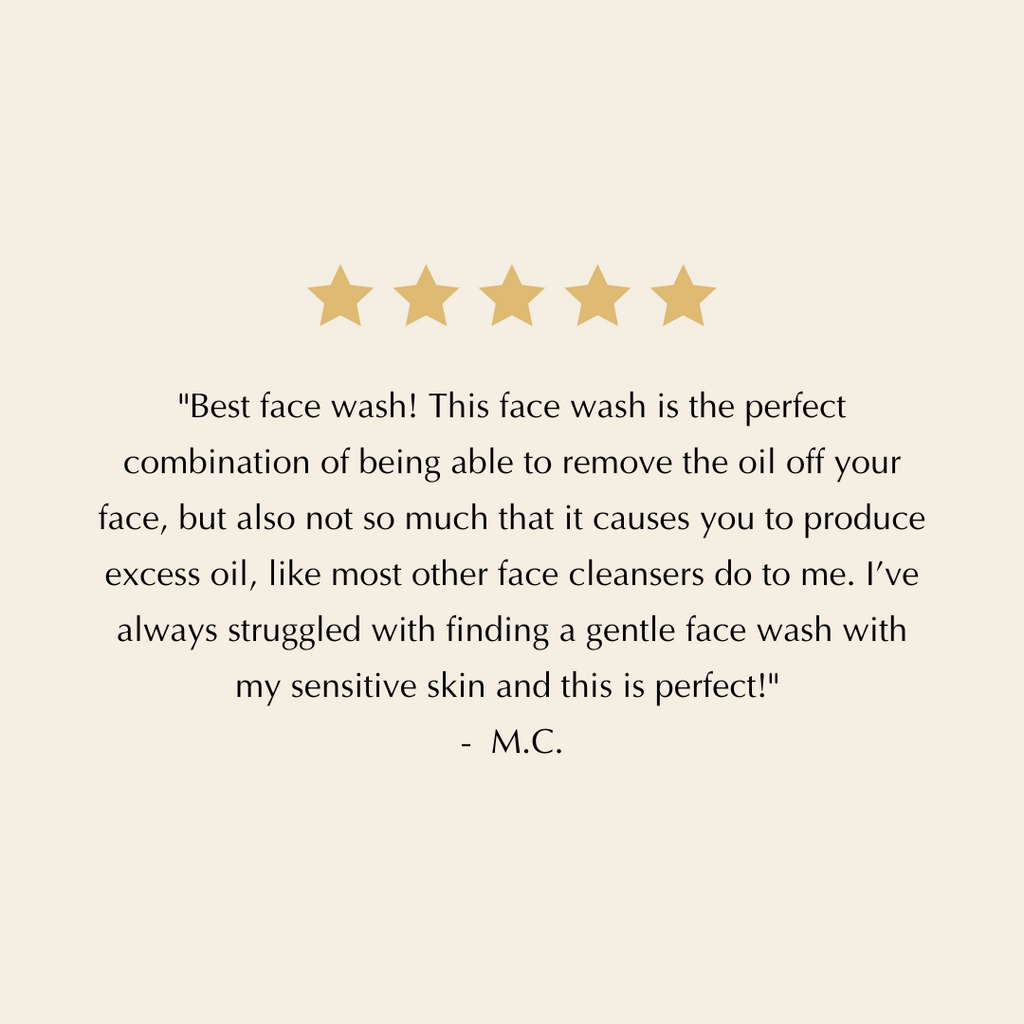 Gentle, Oil-Free Foaming Apple Cleanser for Sensitive & Acne-Prone Skin | Vegan, allergen-friendly, sulfate & paraben free | Purifying, hydrating face wash for all skin types