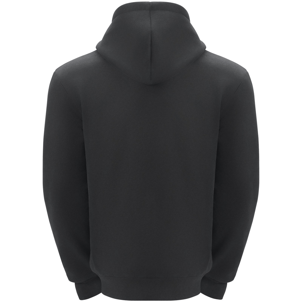 VEVOR Heated Hoodie with Battery, Unisex Zip-Up, Black (XXXL)