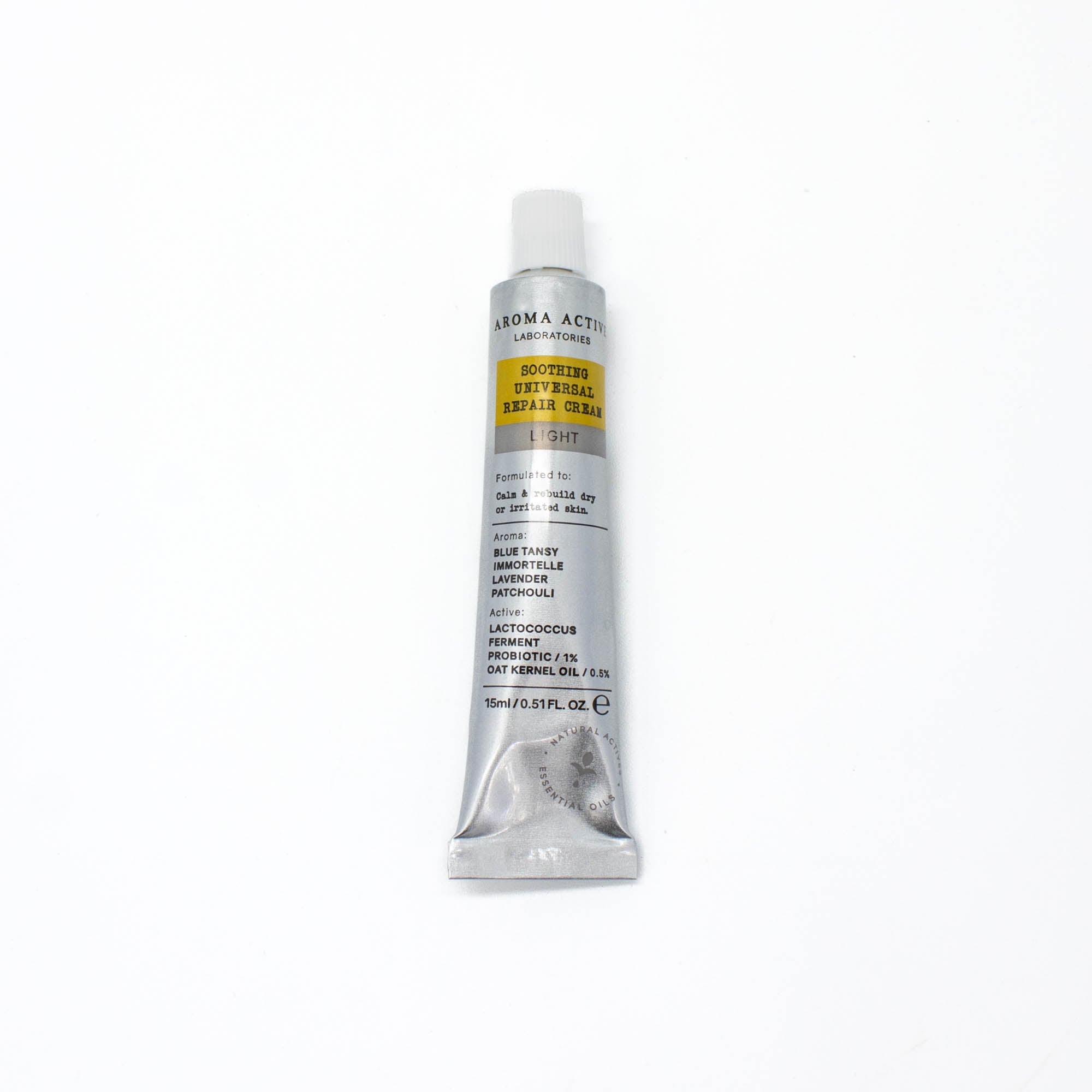 Crema reparadora universal calmante ligera AROMA ACTIVE 0.51 oz - Nueva