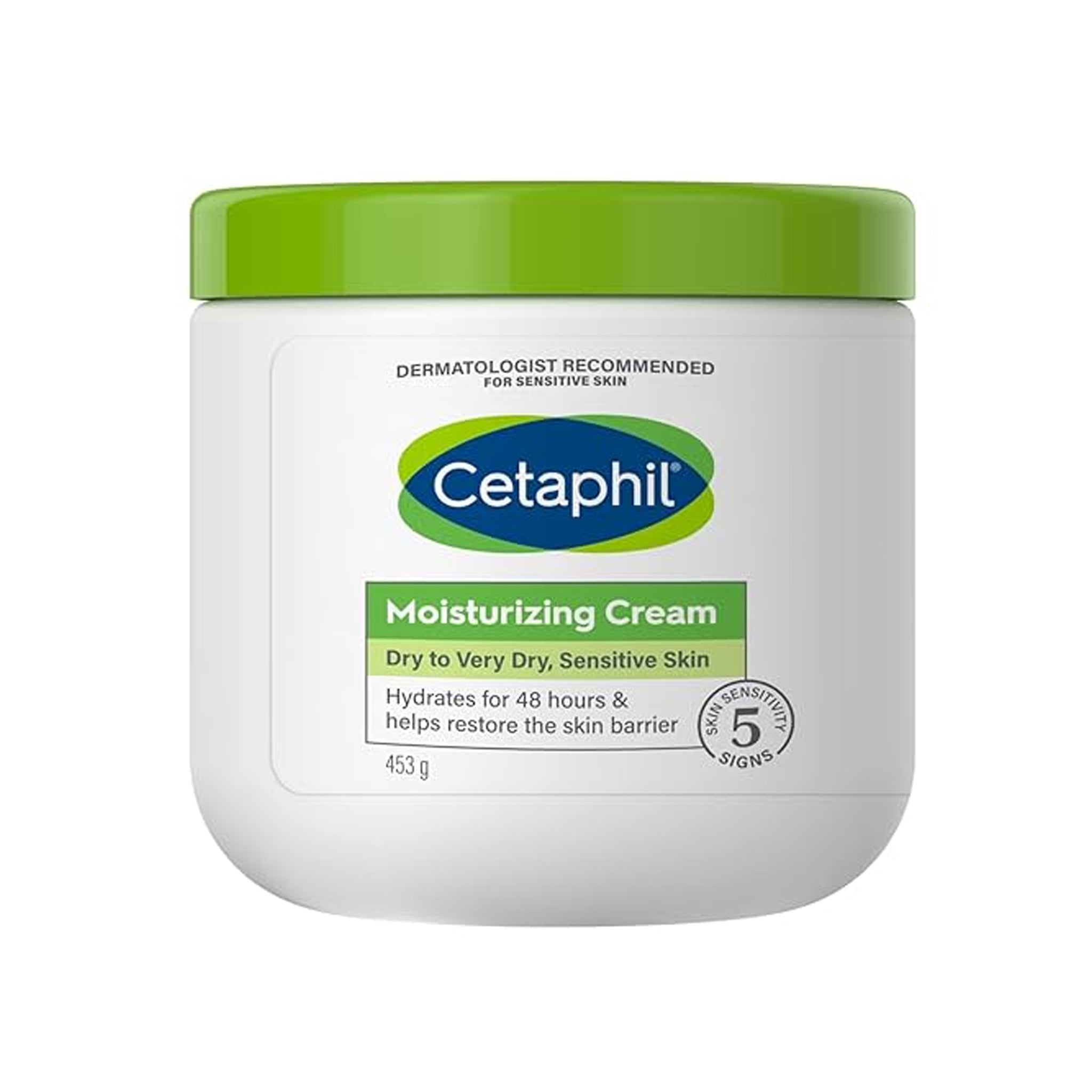 Crema hidratante corporal Cetaphil para piel seca y sensible, 16 oz - Nueva