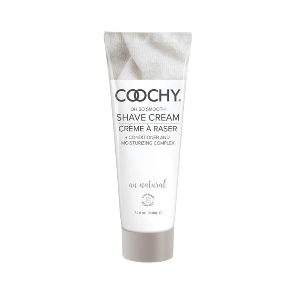 Coochy Au Natural Bikini Line Shave Cream — Fragrance‑Free, Ultra‑Hydrating