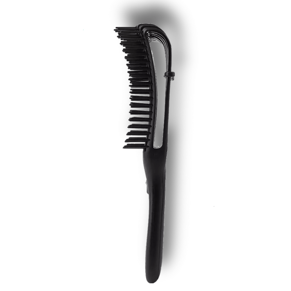 🖤 Easy Detangle Hairbrush – Adjustable Flex Grip