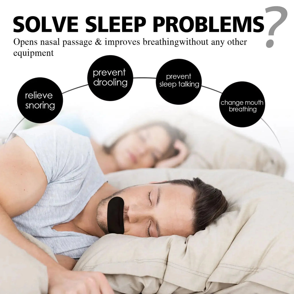 Eelhoe Anti Snoring Mouth Tape — Gentle Nighttime Mouth Closure for Quieter Sleep