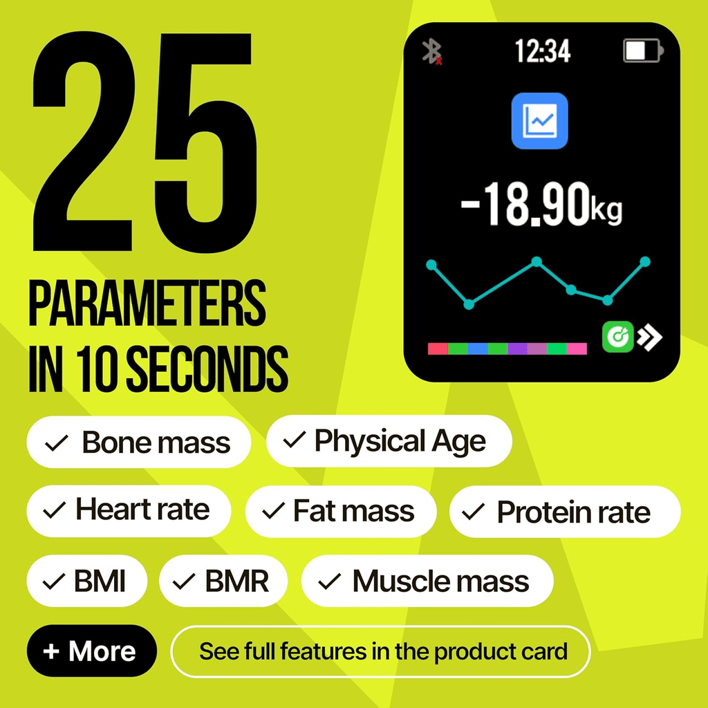 Transform Your Wellness: EziGo Smart Scale with 25 Metrics