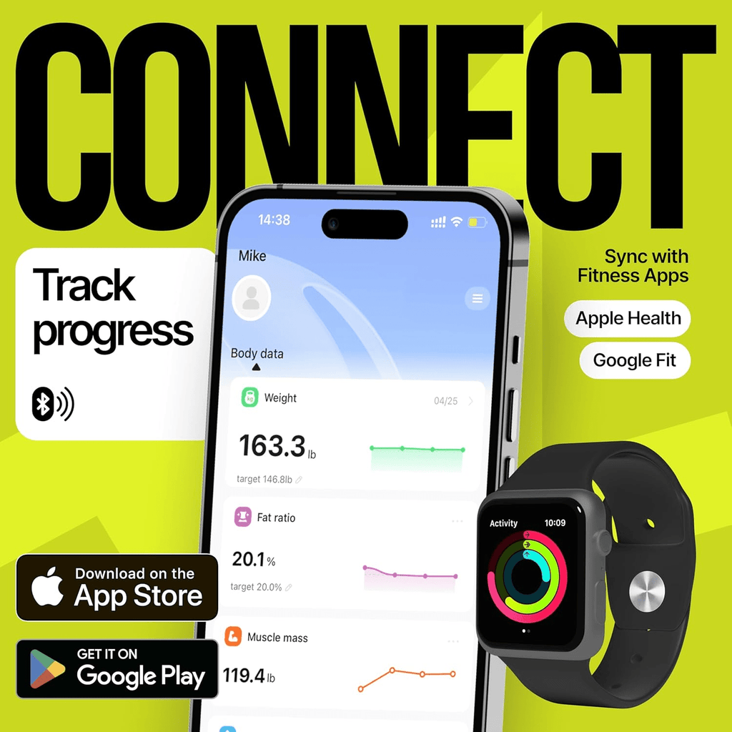 Transform Your Wellness: EziGo Smart Scale with 25 Metrics