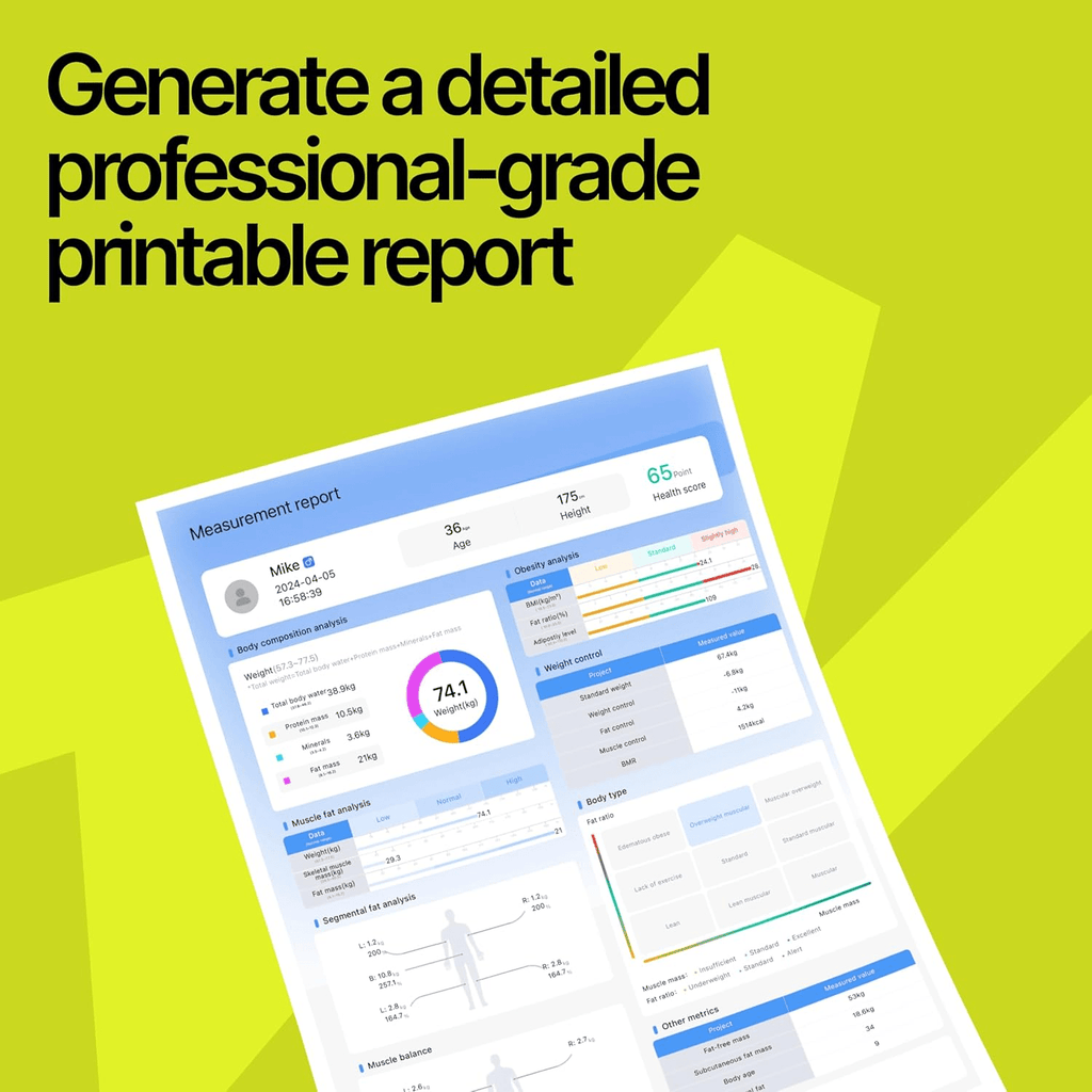 Transform Your Wellness: EziGo Smart Scale with 25 Metrics