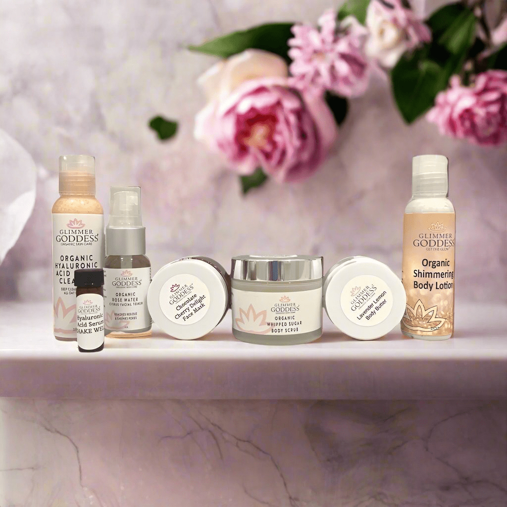 Glimmer Goddess Organic Anti-Aging Deluxe Sample Kit