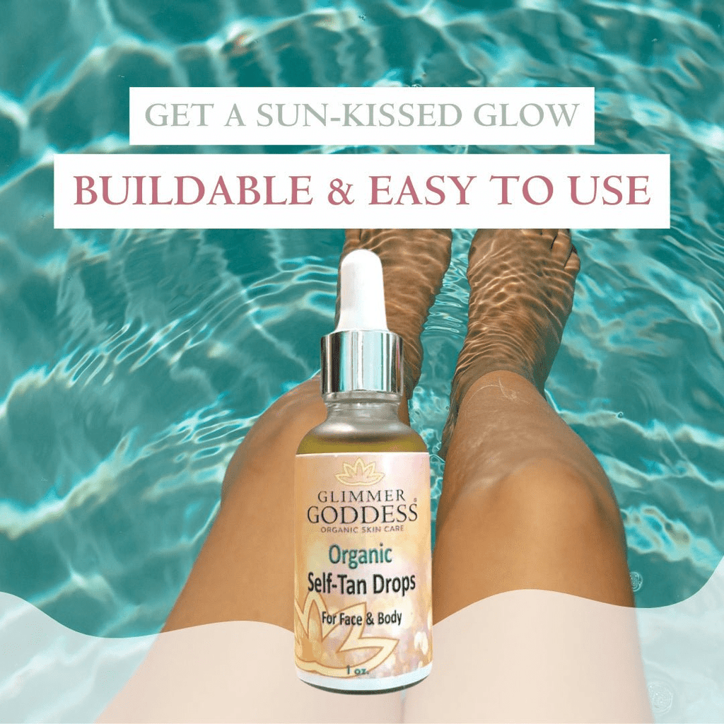 Glimmer Goddess Organic Self Tanning Drops