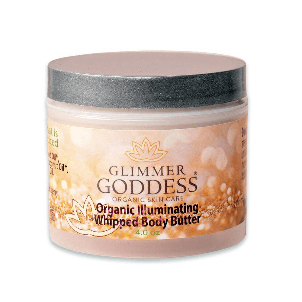 Organic Shimmering Body Butter by Glimmer Goddess