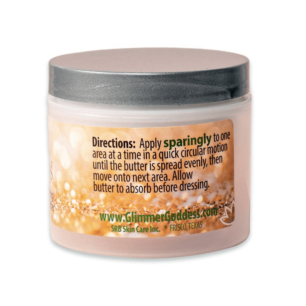 Organic Shimmering Body Butter by Glimmer Goddess