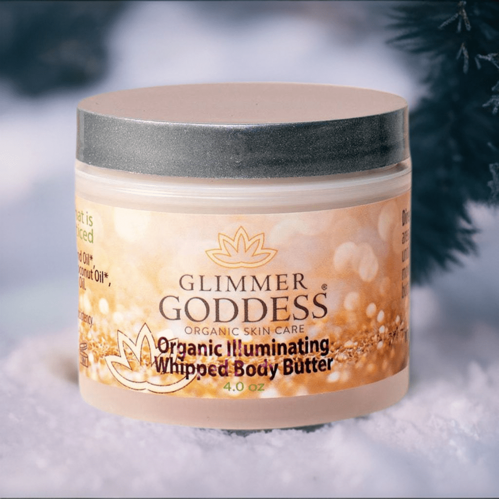 Organic Shimmering Body Butter by Glimmer Goddess