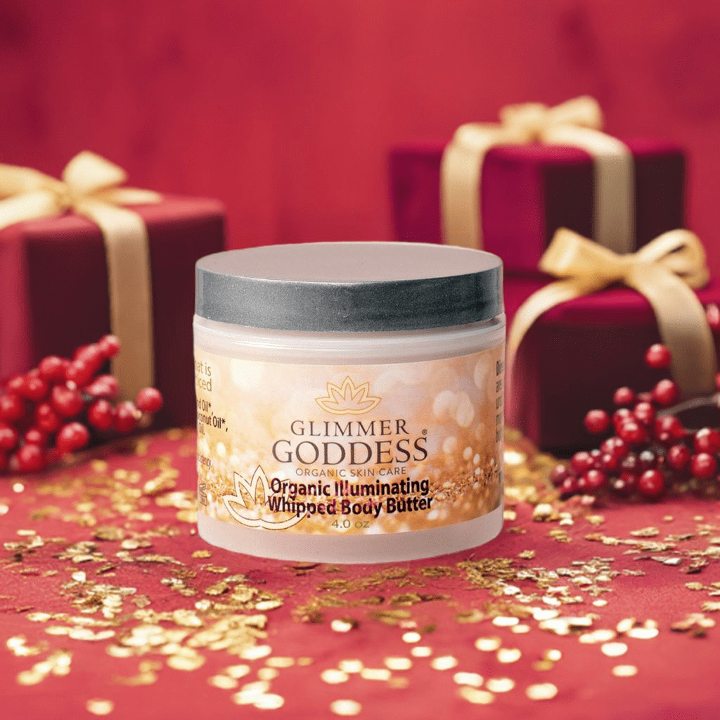 Organic Shimmering Body Butter by Glimmer Goddess