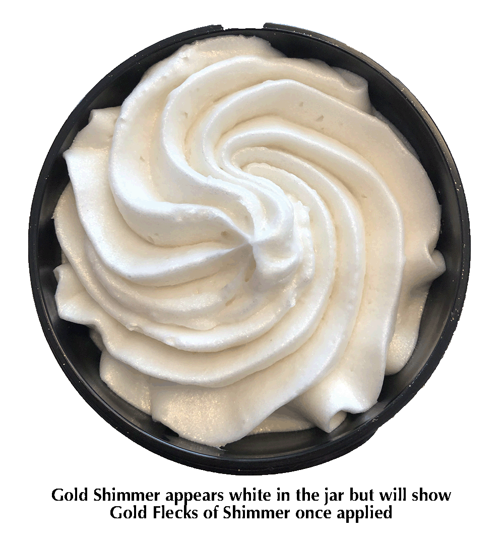 Organic Shimmering Body Butter by Glimmer Goddess