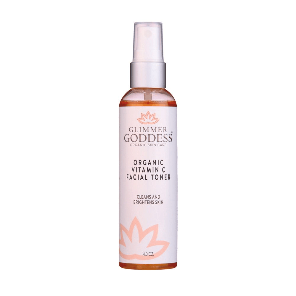 Glimmer Goddess Organic Vitamin C Facial Toner | Alcohol‑Free Pore Toning Mist