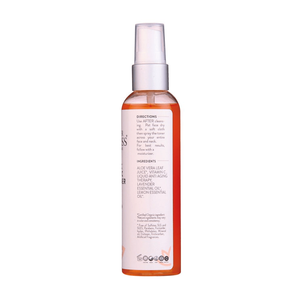 Glimmer Goddess Organic Vitamin C Facial Toner | Alcohol‑Free Pore Toning Mist