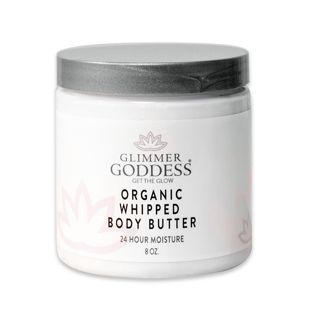Glimmer Goddess Organic Whipped Body Butter - Ethical & Deep Hydration Skincare