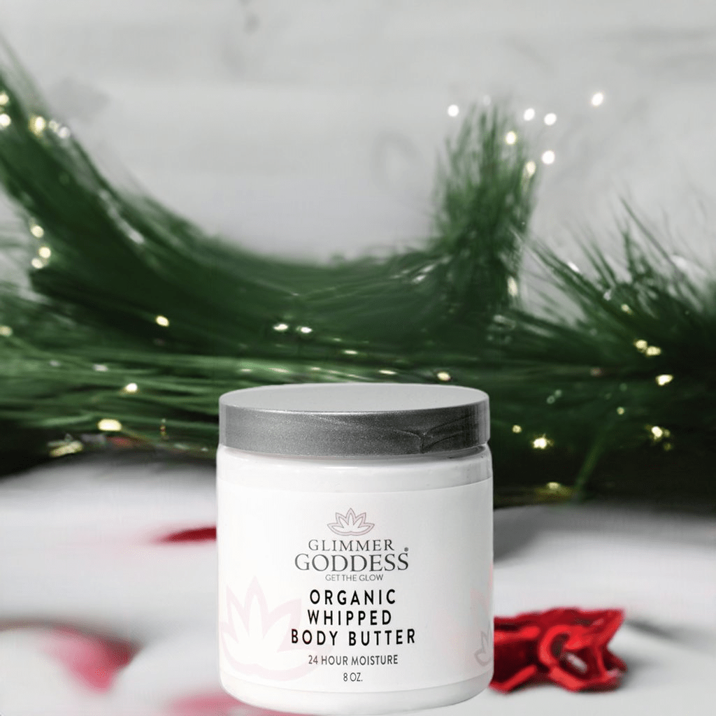 Glimmer Goddess Organic Whipped Body Butter - Ethical & Deep Hydration Skincare