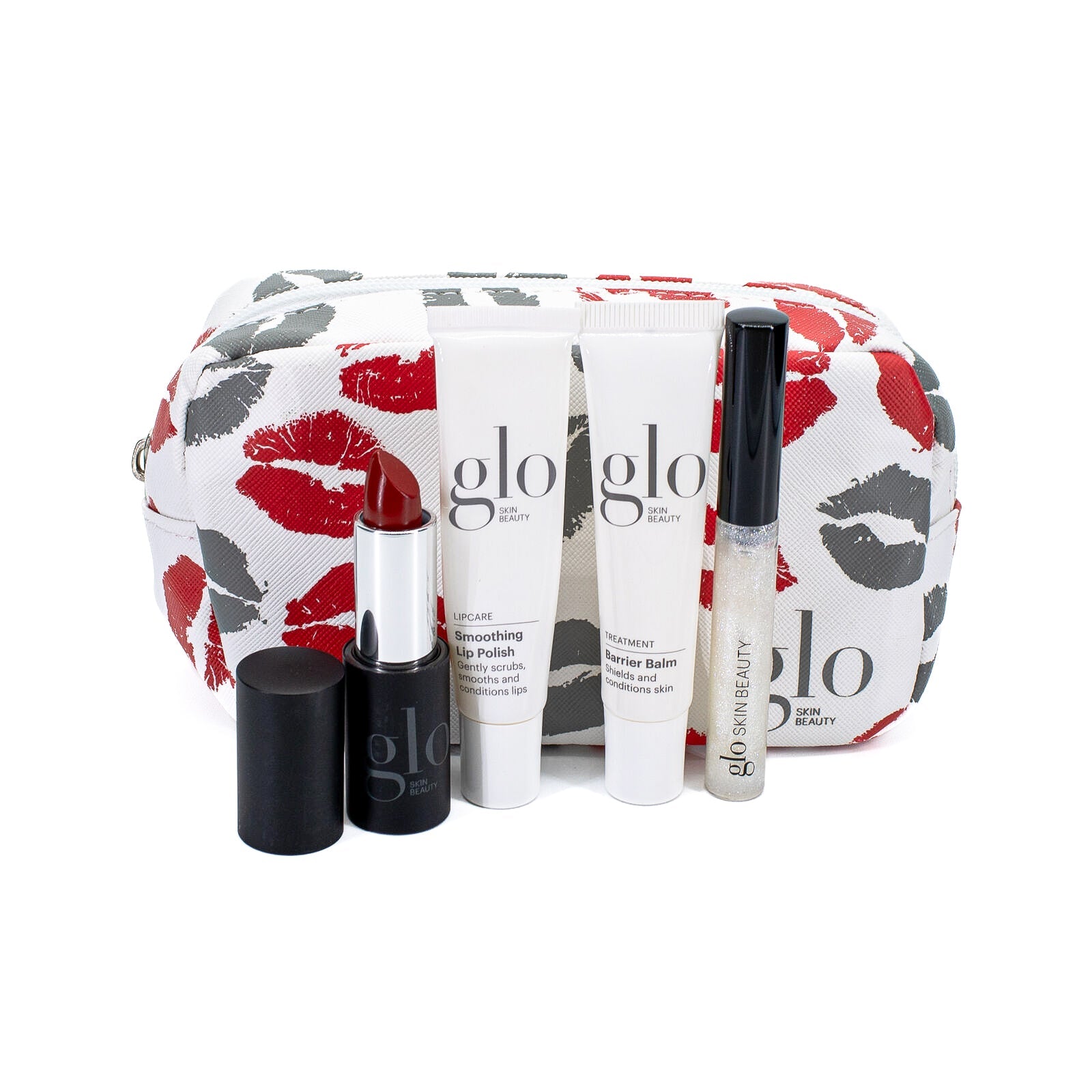 glo SKIN BEAUTY Colección de belleza de servicio de labios 5 piezas - Caja Imperfect