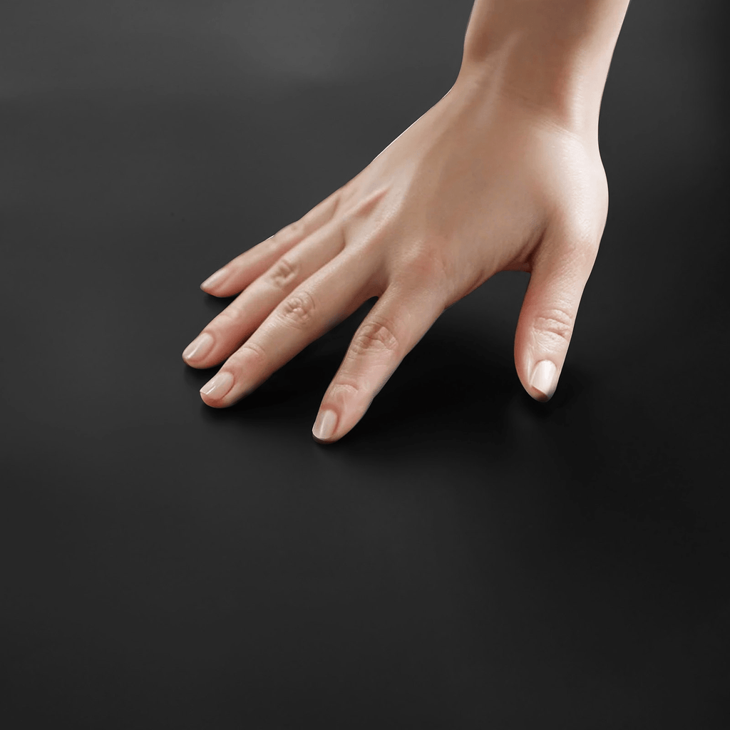 Gym Flooring Set 6.6' x 3' PVC Yoga Fitness Equipment Mat for Pilates