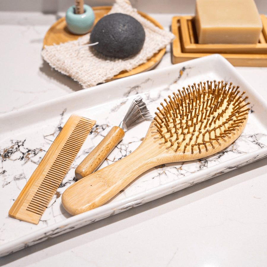 Hair Brush Cleaner | Beechwood Rake for Deep, Eco Clean