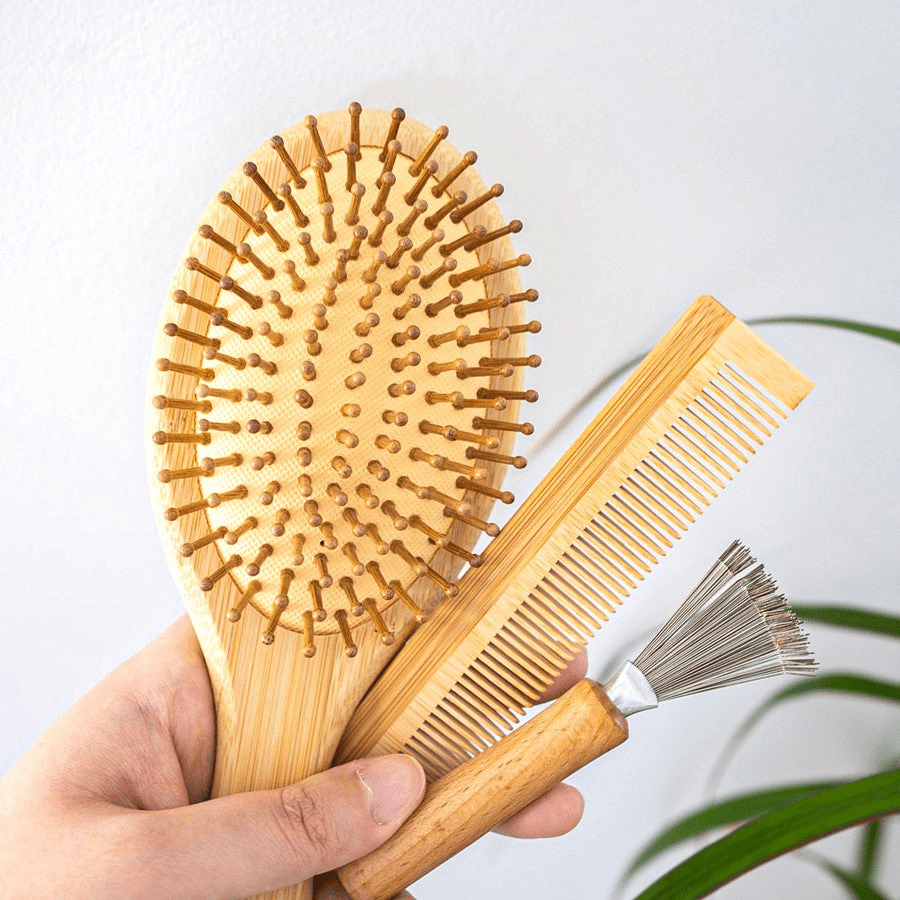 Hair Brush Cleaner | Beechwood Rake for Deep, Eco Clean