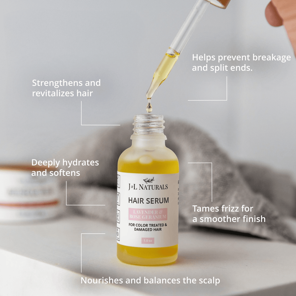 Hair Serum Duo – Plant-Powered Oils for Growth, Hydration & Strength