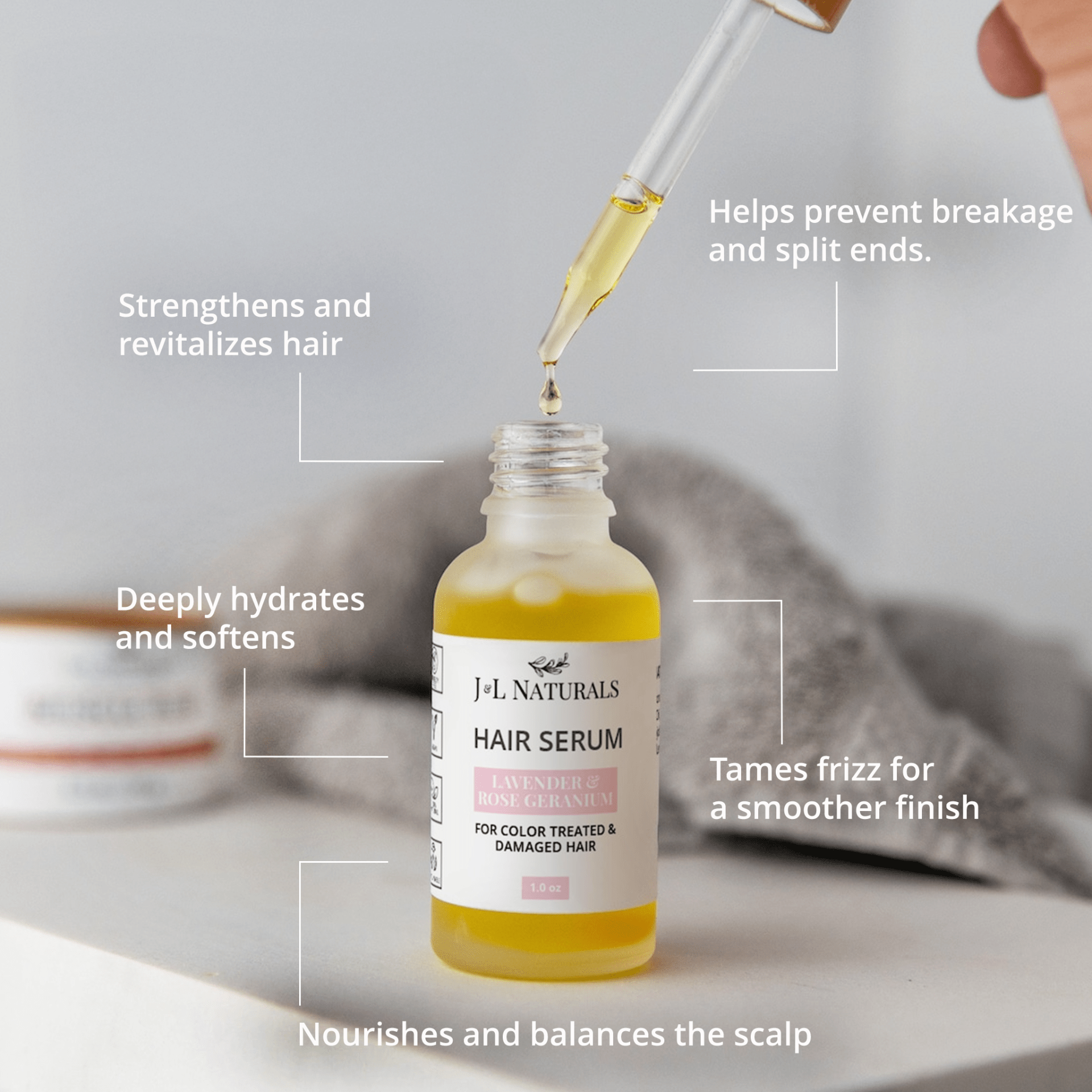 Hair Serum Duo – Plant-Powered Oils for Growth, Hydration & Strength