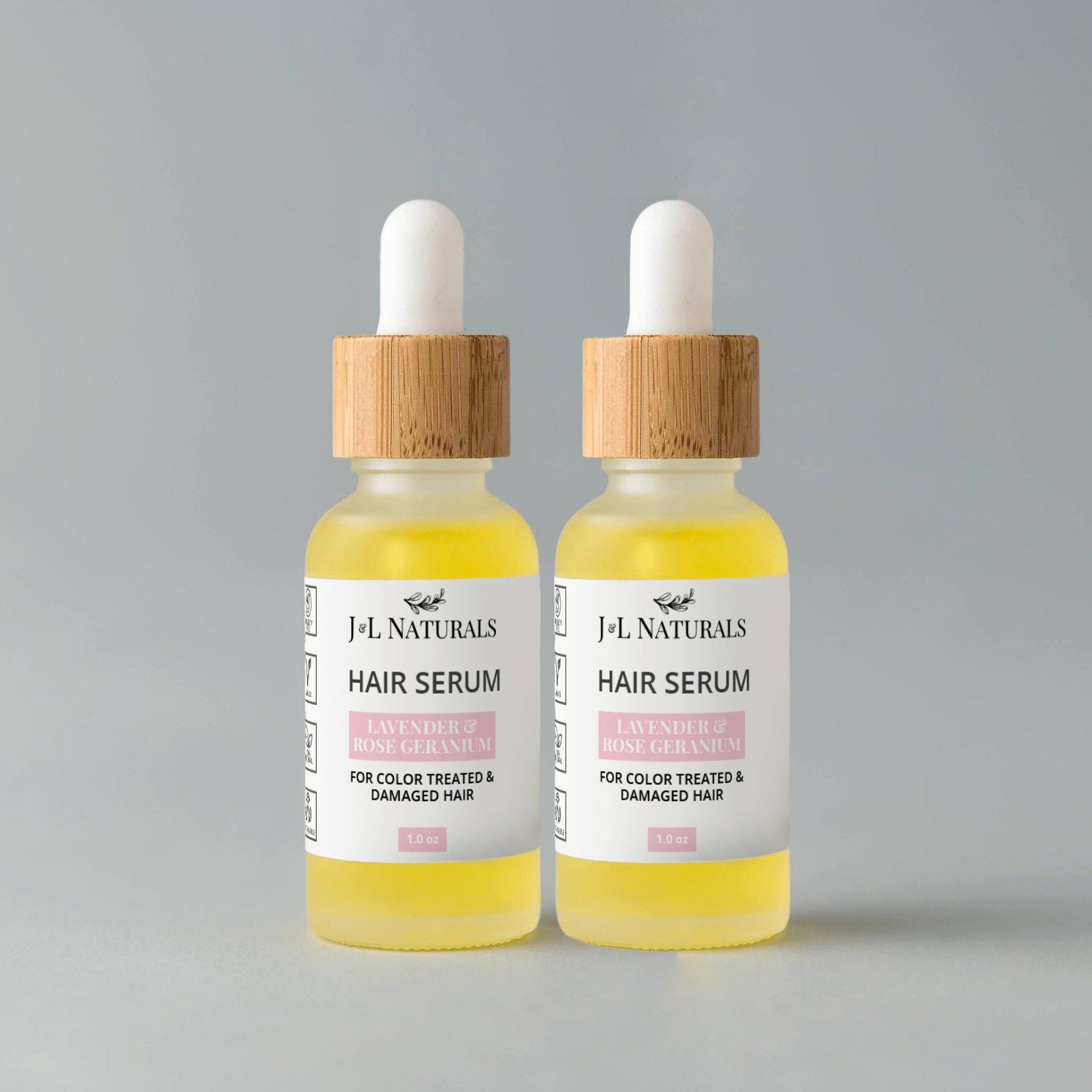 Hair Serum Duo – Plant-Powered Oils for Growth, Hydration & Strength