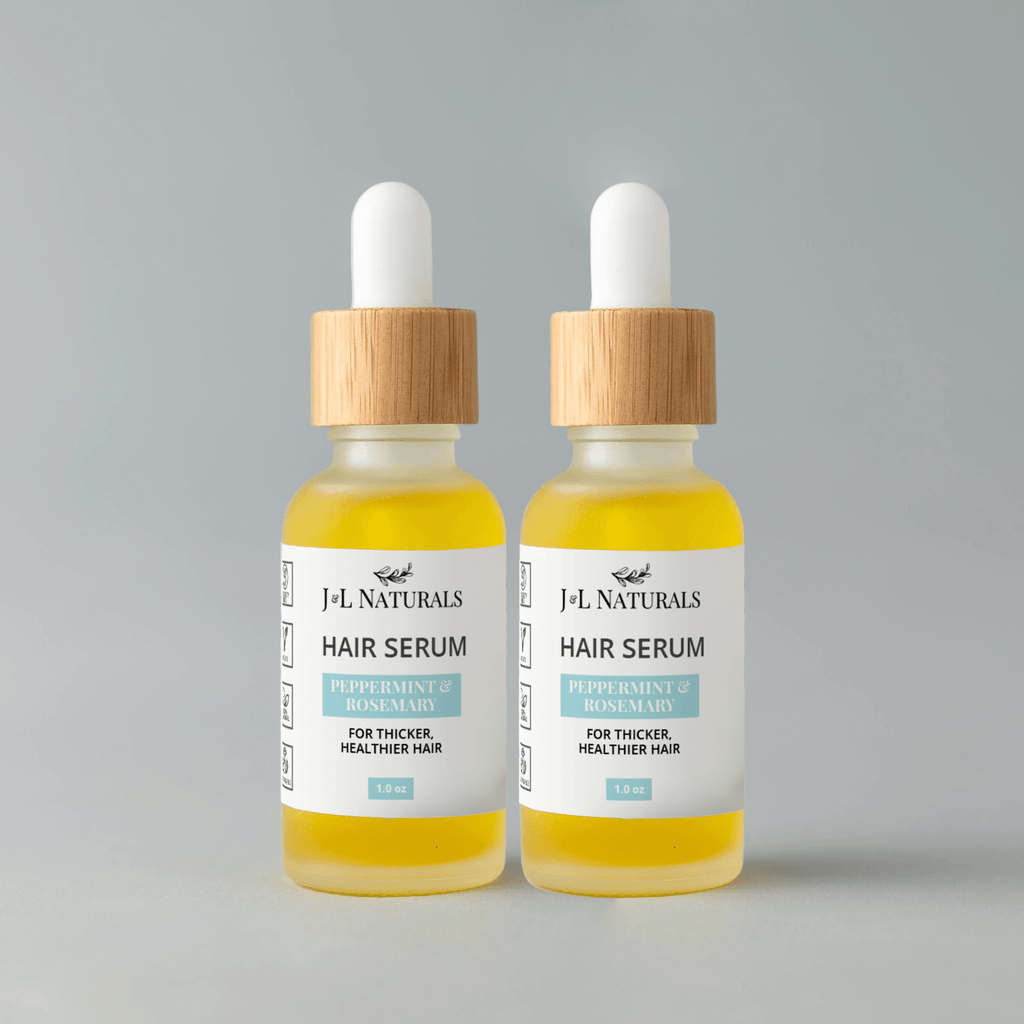 Hair Serum Duo – Plant-Powered Oils for Growth, Hydration & Strength