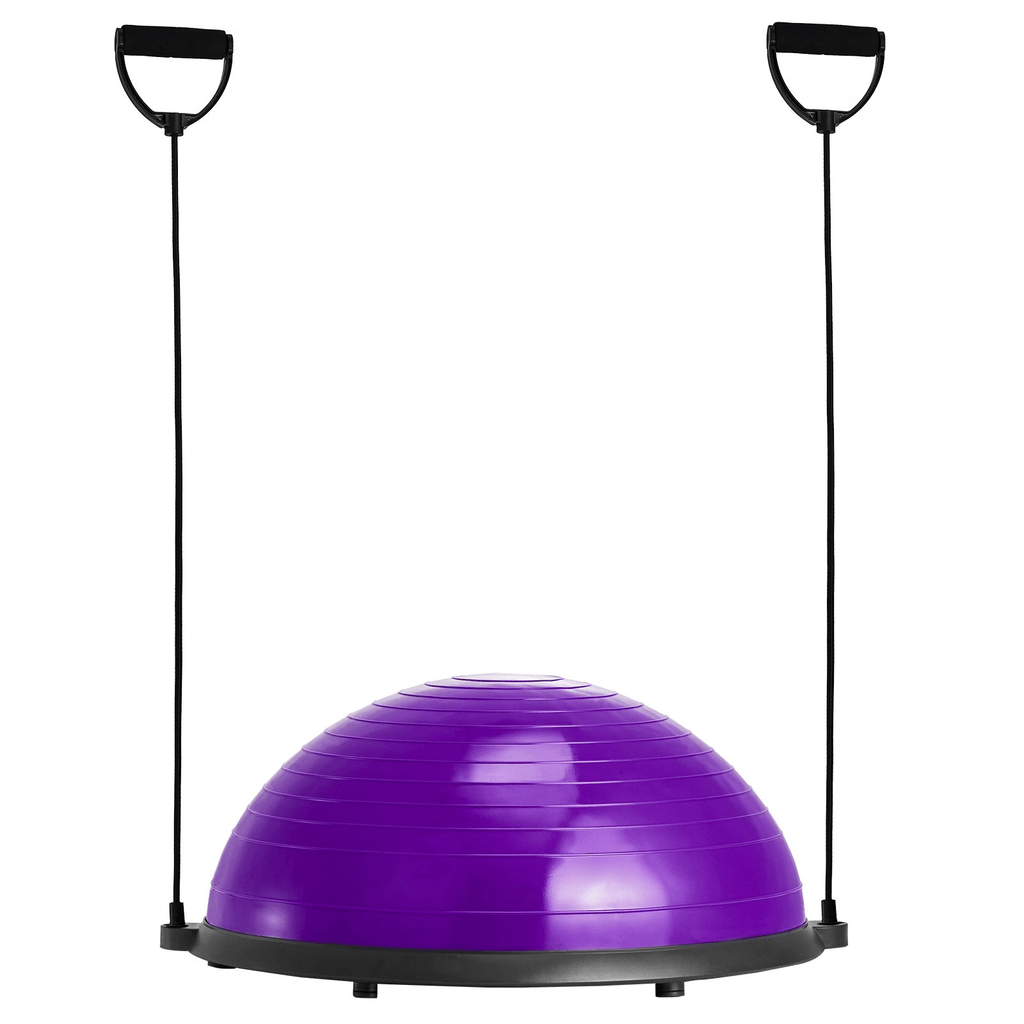 VEVOR Balance Trainer with Resistance Bands, 23-Inch Dome, 660 lb Capacity – Purple
