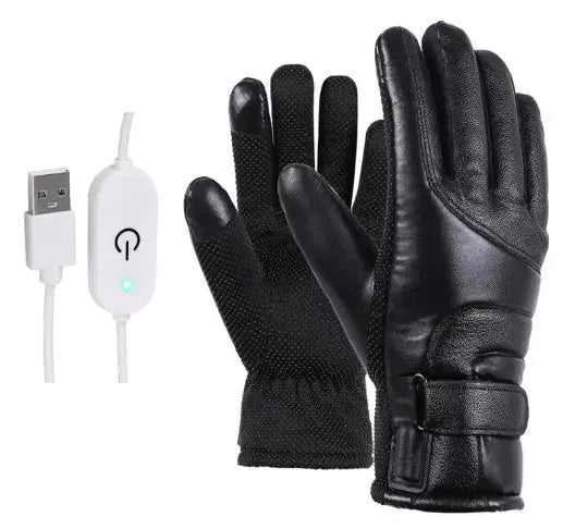 Heated Gloves Rechargeable with 3 Heat Levels, Touchscreen, Waterproof