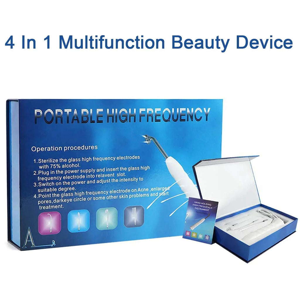 High-Frequency Facial Wand - Acne & Wrinkle Reduction