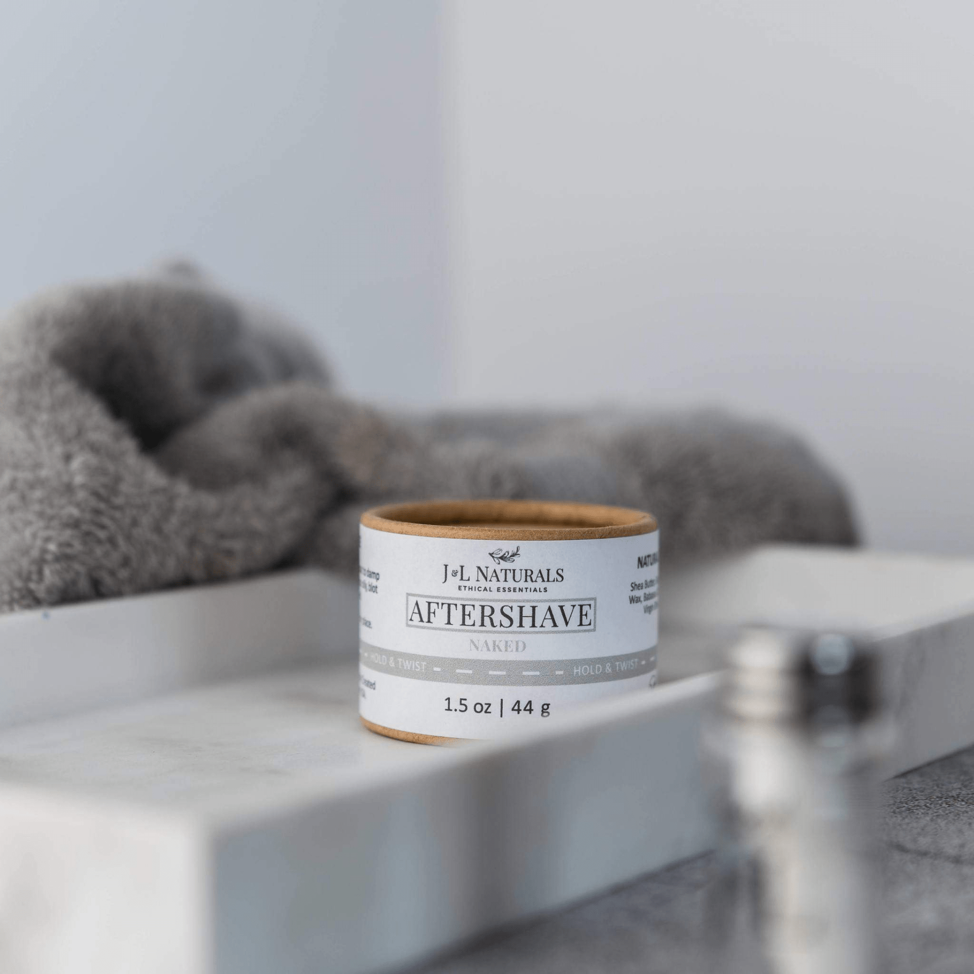J&L Aftershave Rub – Buttery Comfort for Post-Shave Care