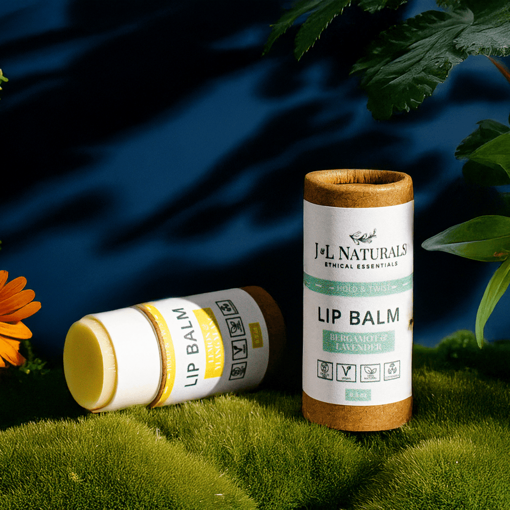 J&L Naturals Lip Balm Duo | Natural Vegan Hydration