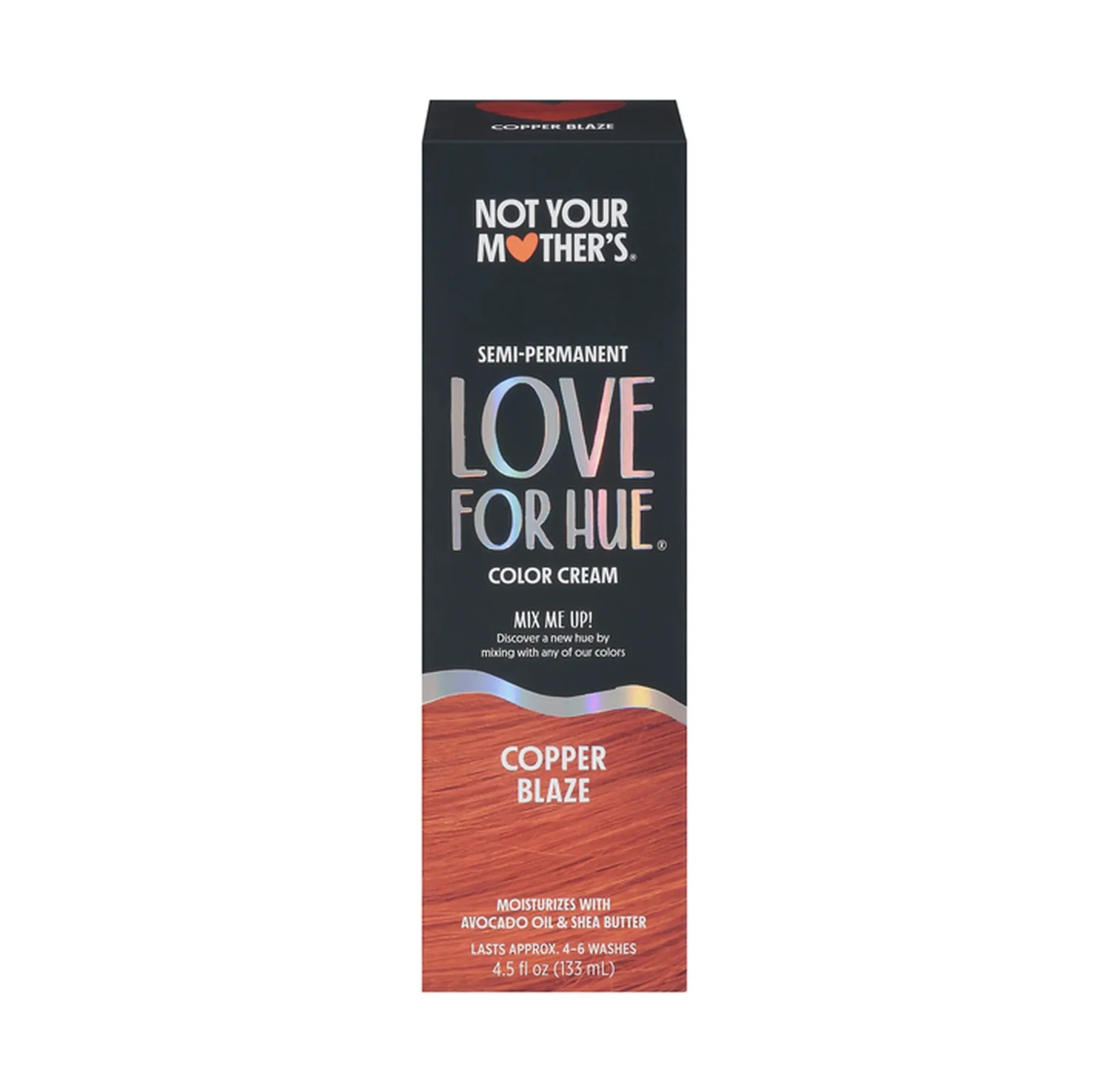 No es el amor semipermanente de tu madre por Hue Color Cream COPPER BLAZE - Nuevo
