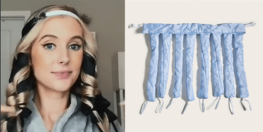 Lazy Hairband Octopus Curling Iron – Heatless Styling for Effortless Elegance