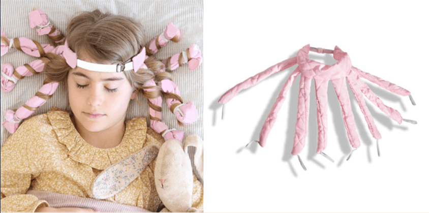 Lazy Hairband Octopus Curling Iron – Heatless Styling for Effortless Elegance