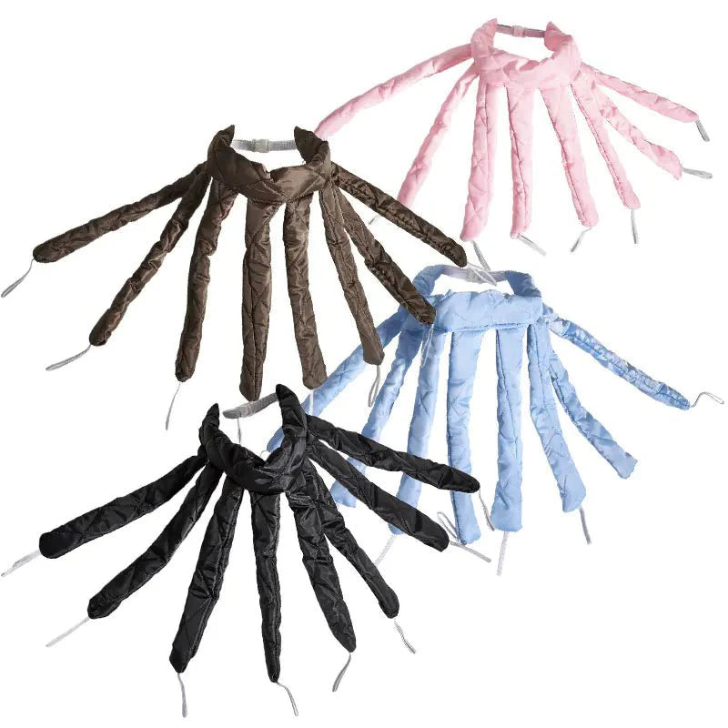 Lazy Hairband Octopus Curling Iron – Heatless Styling for Effortless Elegance