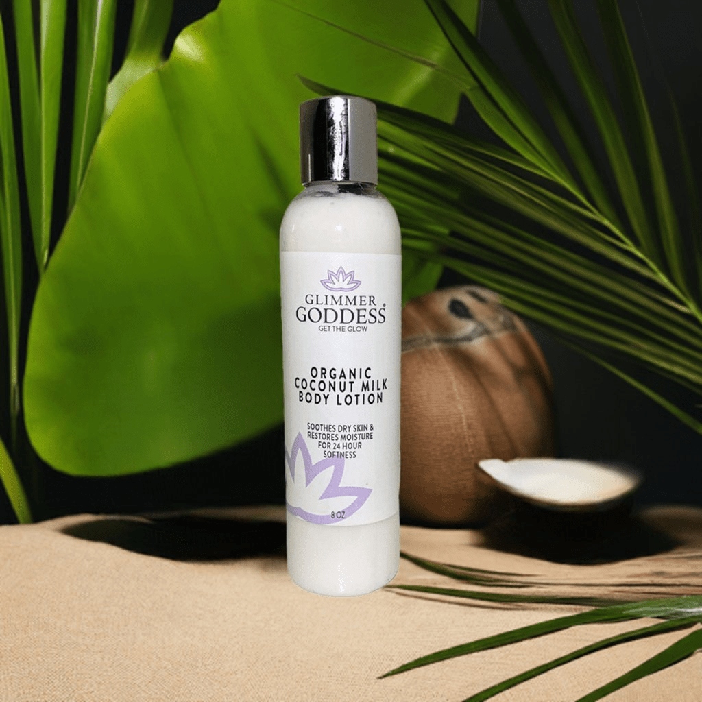 Organic Coconut Milk Body Lotion — Lightweight Hydration (4 oz)