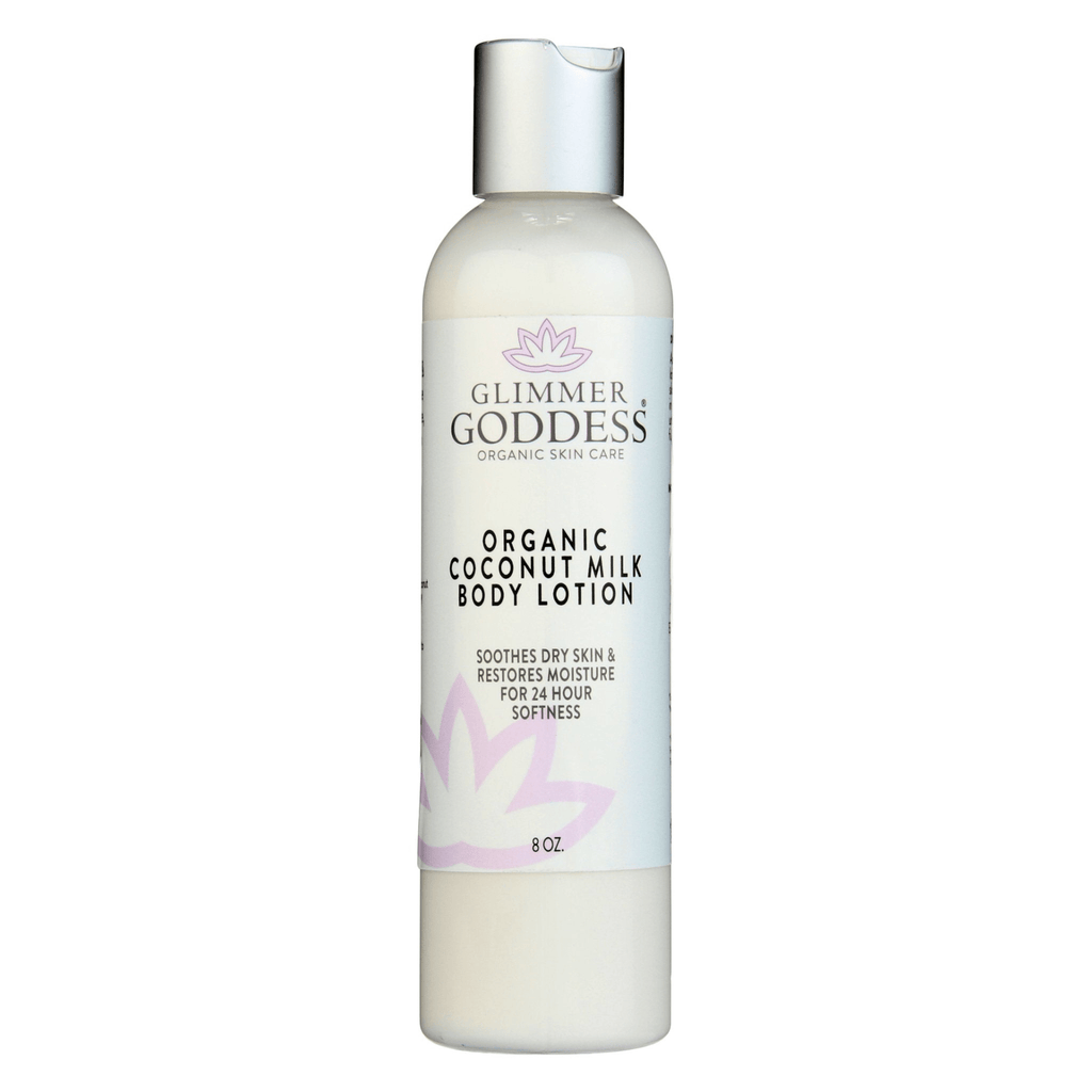 Organic Coconut Milk Body Lotion — Lightweight Hydration (4 oz)