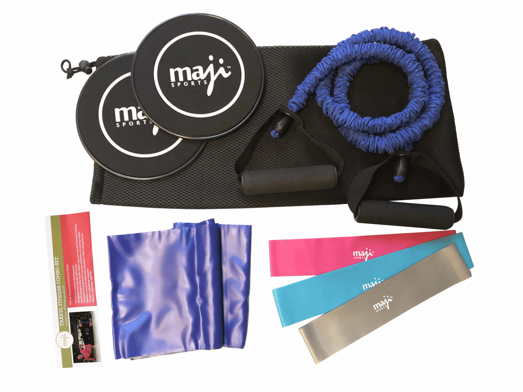 Maji Sports Resistance & Core Fitness Training Bundle – Strengthen, Tone & Improve Mobility