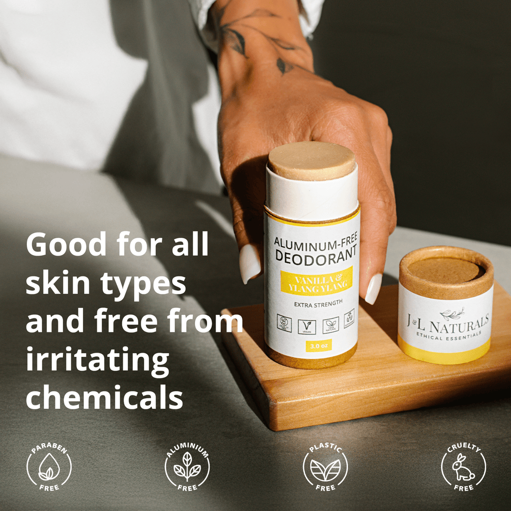 Mineral Deodorant Bundle (4-Pack) – Baking Soda-Free for Sensitive Skin