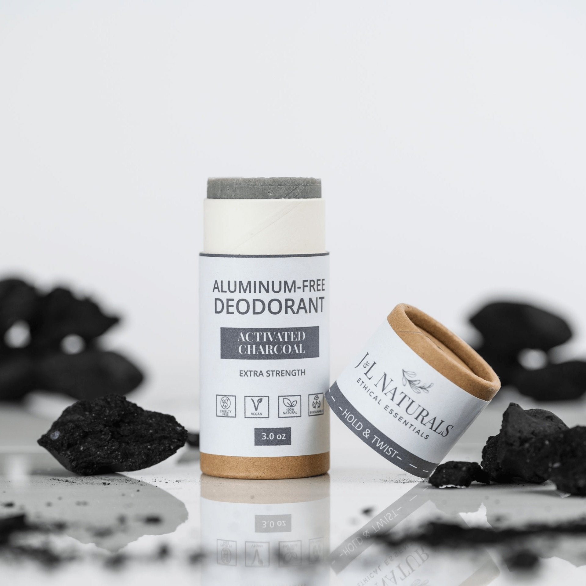 Mineral Deodorant Bundle (4-Pack) – Baking Soda-Free for Sensitive Skin