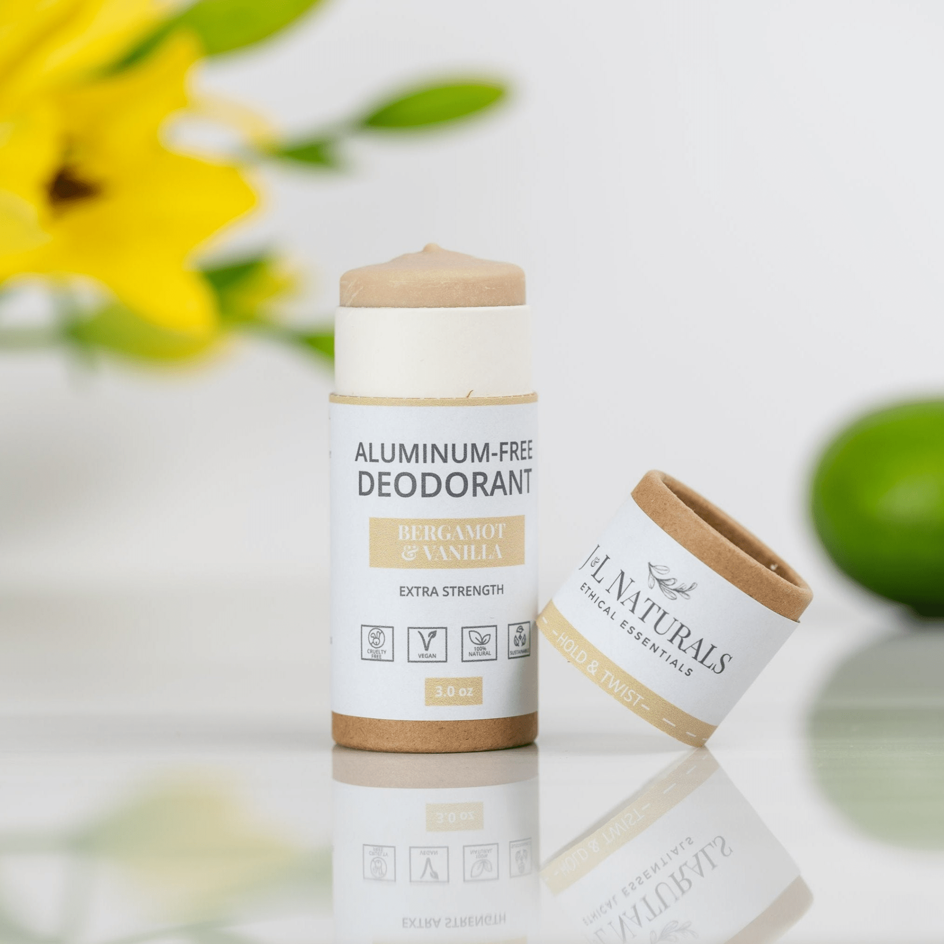 Mineral Deodorant Bundle (4-Pack) – Baking Soda-Free for Sensitive Skin