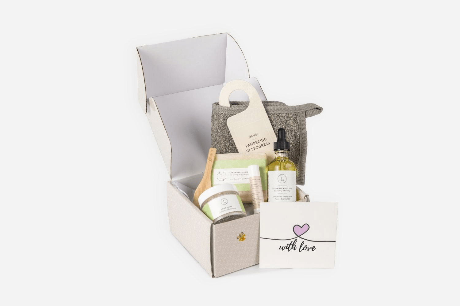Lizlush Natural Citrus Skincare Gift Set