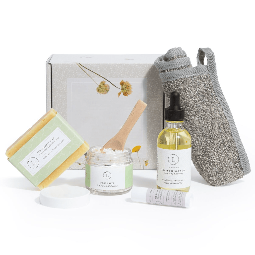 Lizlush Natural Citrus Skincare Gift Set