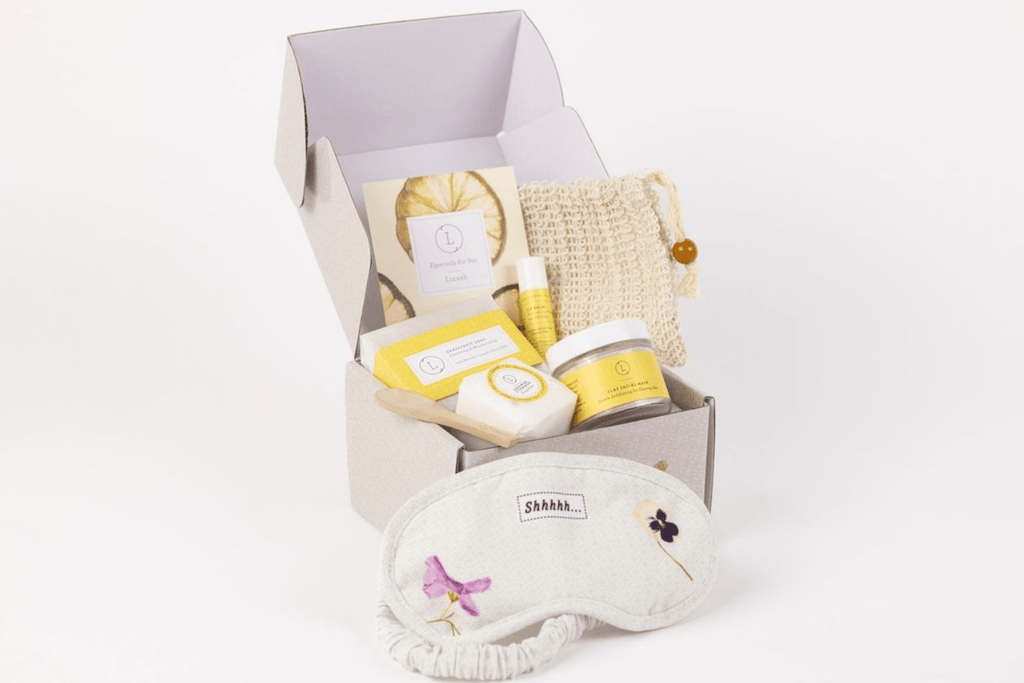 Lizlush Natural Citrus Skincare Gift Set